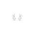 the earring studs: focal diamond + pave + artful tapered diamond baguette spray<span class='visuallyhidden'>; shop help at 760-978-9297.</span>
